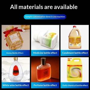 Machine d'étiquetage automatique électrique double face avec PLC et boîte de vitesses, écran tactile pour bouteilles carrées 30-200 <span class=keywords><strong>BPM</strong></span> - Product Image 6