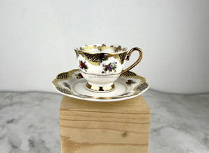 Nouvel ensemble de <span class=keywords><strong>café</strong></span> expresso 12 pièces en porcelaine fine de qualité <span class=keywords><strong>AB</strong></span>, style bohème, avec décor doré en relief, écologique et élégant pour <span class=keywords><strong>café</strong></span> - Product Image 4