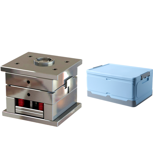 Huangyan Factory High Quality Turnover Box New Plastic Water Tank Mould Plastic Seafood Box Injection Mould
