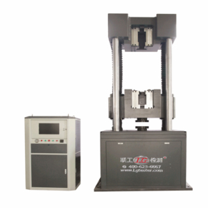 Hydraulic Power Servo 3000kN 300Ton Vertikale Universal-Stahlstangen-Hydraulik zug prüfmaschine - Product Image 1