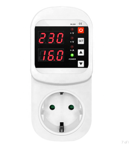 Protecteur de tension numérique monophasé réglable 16A <span class=keywords><strong>220V</strong></span>, relais de protection contre les surtensions automatique pour usage industriel et <span class=keywords><strong>domestique</strong></span> - Product Image 1