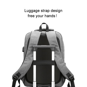 Wholesale Waterproof Customized Men Laptop <b>Backpack</b> with logo <b>Anti</b> <b>Theft</b> Business <b>Backpack</b> Supplier - Product Image 3