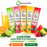 Compléments Nutritionnels Poudre d'Électrolytes pour l'Hydratation Marque Privée Boisson Sachets OEM Poudre d'Électrolytes aux Fruits Keto