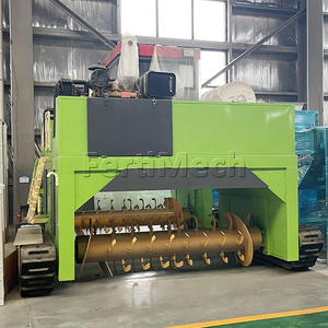 Équipement biologique d'engrais organique de machine de compostage de la chenille 1000m3/h - Product Image 2
