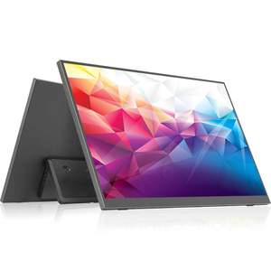 Moniteur portable 15,6 pouces FHD 1080P IPS, écran étendu pour jeux, moniteur portable pour ordinateur portable, PC, <span class=keywords><strong>PS4</strong></span>/5, Switch, téléphone, écran d'extension - Product Image 1