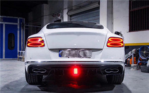 Nuevo Kit de Carrocería de Fibra de Carbono ZNDR para Continental GT 2015-2017, Estilo ST Mejorado, Alerón Delantero, Difusor Trasero, Faldones Laterales, Aletas de Ventilación - Product Image 5