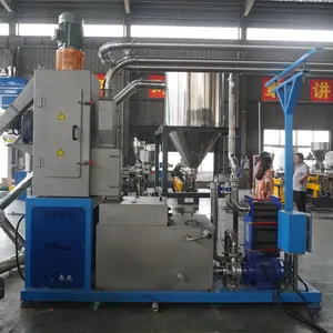 Eva-pelletmaschine thermoplastische tpr tpe-granulat-extrudermaschine unterwasser-schneidsystem