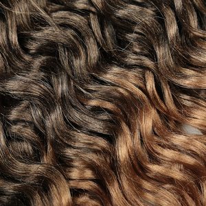 18 Inch Boho Phụ Nữ Màu Đen Phần Mở Rộng Tóc Sóng Đại Dương Crochet Tóc Với Nữ Thần Locs Hawaii Curl Bện Phong Cách Xoăn Bím Tóc - Product Image 4