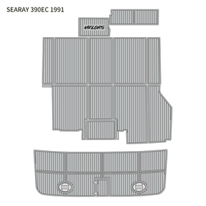 SeaRay Cut EVA Foam <b>Deck</b> Mat Custom Boat Flooring Kit for Yacht Cockpit Refit SeaRay 390EC 1991 SeaRay 390EC 1991 - Product Image 1