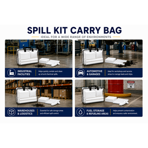 Kit anti-déversement d'huile Absorbant Lite Blanc 30 Litres - Product Image 3