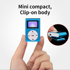 Dispositivo de Música MP3 Mini Clip Personalizado de Fábrica con Pantalla LCD de 1.1 Pulgadas y Tarjeta TF para Regalo - Product Image 6