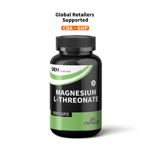 Cápsulas de L-Treonato de Magnesio OEM, Marca Privada, Listas para FBA, Suministro a Granel Estable, Prueba COA para Vendedores de Plataformas de Comercio Electrónico - Product Image 1
