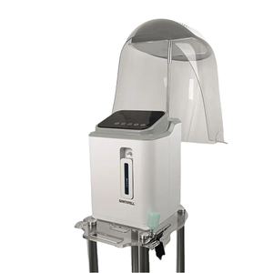 Le plus récent masque de jet d'élimination de l'humidité de la peau de la Corée de machine de thérapie faciale de dôme d'oxygène portatif fait de plastique Durable - Product Image 1