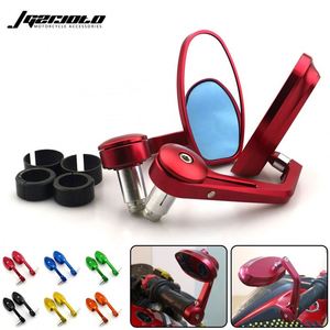 Rétroviseurs latéraux ovales en aluminium CNC pour <span class=keywords><strong>Yamaha</strong></span> <span class=keywords><strong>YZF</strong></span> R1 R6 R3 R25 R15 V3 <span class=keywords><strong>R125</strong></span> - Product Image 2