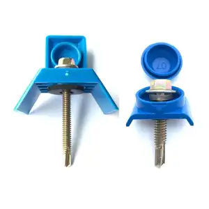 Colour Coded Tek Screw plastic Caps for self drilling roofing screws