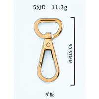 Mousqueton pivotant en alliage de zinc 2026 – Mousqueton à ressort sans nickel de haute qualité avec logo métallique pour sacs et laisses de chien