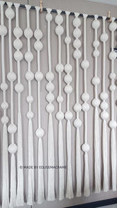 Personnalisé fait à la main Art boho déco macramé <span class=keywords><strong>tenture</strong></span> murale tapisserie mobile mariage décor rideau macramé <span class=keywords><strong>tenture</strong></span> murale tapisserie - Product Image 4