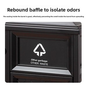 Tùy chỉnh kích thước lớn vệ sinh môi trường trái cây Vỏ thùng ngoài trời Thùng rác và phân loại thùng rác - Product Image 4