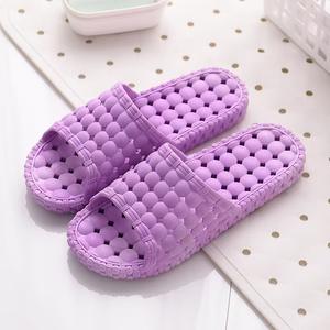 Sandales plates unisexes en EVA PVC noir avec logo personnalisé, motif imprimé, doublure en cuir PU, usage extérieur - Product Image 1