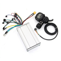 Contrôleur à entraînement direct DAMAO 48V/72V 50A avec écran et accélérateur pour trottinette électrique à double moteur, accessoires de rechange