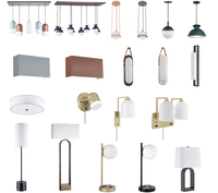 Applique murale double LED UL homologuée Homewood Suites, finition champagne, avec prises CA et ports USB, abat-jour blanc pour chambre d'hôtel
