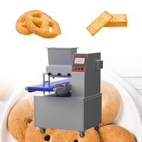 Machine de moulage rotatif automatique multifonctionnelle en acier inoxydable 304 pour biscuits et gâteaux, ligne de production de boulangerie commerciale