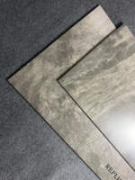 Carreaux muraux intérieurs en porcelaine mate durables 600x1200mm, design moderne, texture imitation pierre naturelle, surface antidérapante pour hôtel