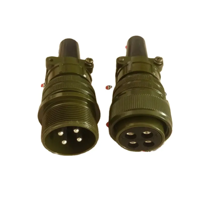 MIL-C-5015 4pin Cable Aviations Standard IP67 Waterproof Connector