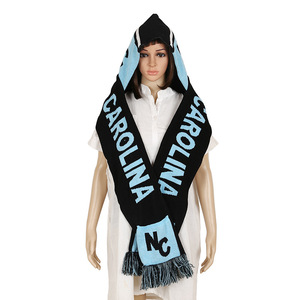 Fábrica Acrílico Jacquard <span class=keywords><strong>Bufanda</strong></span> Fútbol Tejido Fan <span class=keywords><strong>Bufanda</strong></span> <span class=keywords><strong>Con</strong></span> <span class=keywords><strong>Capucha</strong></span> y Bolsillos - Product Image 4