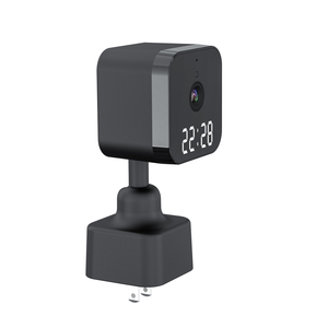 Relógio de parede smart wifi v380, relógio de tomada e play v380 com despertador
