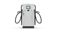 Nouvelle station de recharge pour véhicules électriques TIDE ENERGY 80 kW DC, chargeur rapide intelligent avec application RFID et fonction Plug and Charge