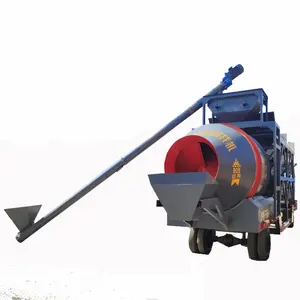 Small mobile JZM250 bucket with hopper mobile concrete cement mixers machine in usa and pakistan price