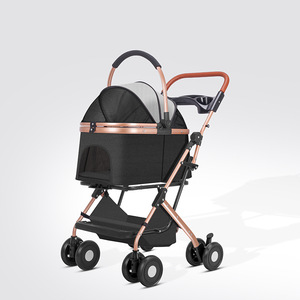 Carrito <span class=keywords><strong>para</strong></span> Mascotas, <span class=keywords><strong>Perros</strong></span>, Gatos, Peluches, Bebés, Carrito <span class=keywords><strong>para</strong></span> Mascotas Pequeñas, Ligero, Plegable, <span class=keywords><strong>para</strong></span> Viajes al Aire Libre - Product Image 3