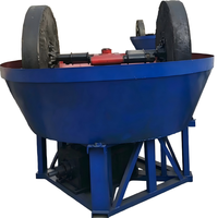 Broyeur à disques humide haute efficacité pour minerai d'or, capacité 1-3t/h, moteur AC, idéal pour l'extraction et le raffinage de l'or - Meilleures ventes