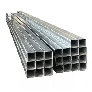 25x75mm 65x65mm RHS SHS tubo rettangolare quadrato GI Pre zincato