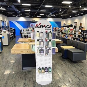 Tầng thường vụ Acrylic USB cáp hiển thị Đứng Xoay perspex Điện thoại Phụ kiện hiển thị trường hợp cho cửa hàng sử dụng - Product Image 5