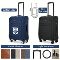 Valise de haute qualité pour conception OEM, en tissu durable, étanche, avec roulettes fluides, bagage à main portable
