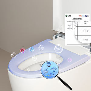Toilette intelligente avec chasse d'eau intelligente, bidet, élément chauffant, eau chaude, nettoyage, siège <span class=keywords><strong>à</strong></span> fermeture douce, céramique, télécommande - Product Image 3