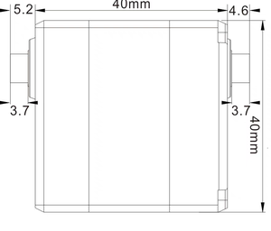 Motor Original JX RD-5622MG-180 22kg.cm 180/300 Grados de Alta Calidad con Engranaje Metálico Digital, Conector JR, Ranura de 25T - Product Image 5