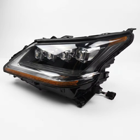 Phare avant LED Longding pour Toyota Kluger 2015-2017, ensemble de phares automatiques 6500K 24V, lentille bifocale en cristal à 5 éléments