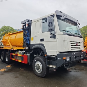 <span class=keywords><strong>Camión</strong></span> <span class=keywords><strong>de</strong></span> Succión al Vacío HOWO 6x6 <span class=keywords><strong>de</strong></span> 20cbm (<span class=keywords><strong>5000</strong></span> <span class=keywords><strong>Galones</strong></span>) con Tanque Hidráulico <span class=keywords><strong>de</strong></span> Descarga Automática <span class=keywords><strong>de</strong></span> Doble Tapa para Dragado <span class=keywords><strong>de</strong></span> Alcantarillado Municipal - Product Image 1