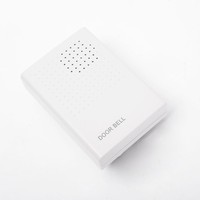 Sonnette filaire électrique mini puissante 12V DC à 2/3/4 lignes pour chambre d'hôtel, avec sonnerie musicale Ding Dong, blanche, 90dB, facile à installer