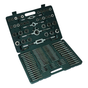 Bộ dụng cụ taro và khuôn taro hệ mét MECUT 100 chiếc, đường kính 1 1/2 inch, bao gồm một thước dây và một khuôn taro chia đoạn cho mỗi kích thước vít, kèm bộ đĩa vít. - Product Image 2