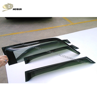 MOSUN Pare-soleil pour PAJERO MONTERO SHOGUN V33 1991-1999 Auto Vent Visor Weather Shield Deflector Wind Breaker Rain Guard