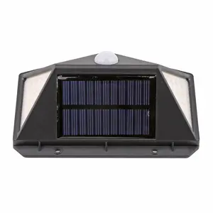 1/2/4/6 packsOutdoor 270 grado di illuminazione 100led sensore di movimento solar power led wall light