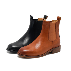 <span class=keywords><strong>Stivaletti</strong></span> da Donna alla Moda con Lacci, Impermeabili, con Tomaia in Vera Pelle e Suola in Gomma - Product Image 1