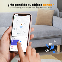 Porte-cartes fin de luxe ATUVOS à prix de gros avec traqueur GPS intégré pour homme – Petit portefeuille personnel compatible iOS