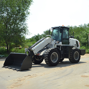 Pabrikan 2Ton Mini Hydrostatic Boom <span class=keywords><strong>Loader</strong></span> roda teleskopik 4 roda Drive selip Steer depan <span class=keywords><strong>Loader</strong></span> dengan PLC dan komponen pompa - Product Image 2