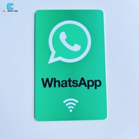 Tarjeta de Plástico Profesional de Alta Calidad Imprimible CR80 RFID NFC para Reseñas de Google, Tarjeta de Fidelización, Control de Acceso, Hotel