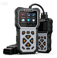Escáner de Diagnóstico OBD2 para Motocicletas ANCEL MT200, Compatible con Más de 25 Marcas, con Ajuste de CO, Reinicio de TPS, Prueba de Inyectores, Pantalla de 3.5 Pulgadas